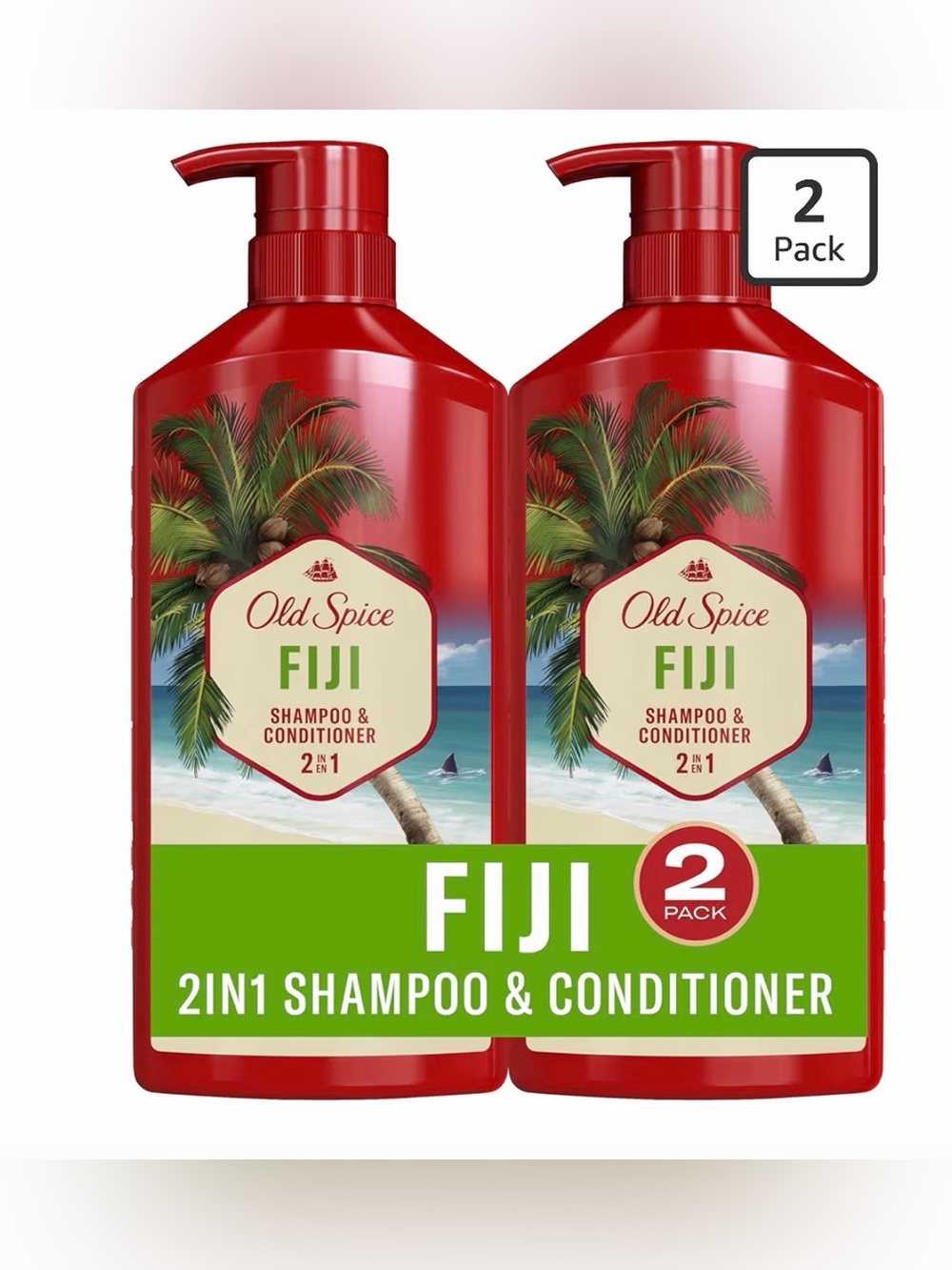 Old Spice 2-in-1 Shampoo & Conditioner (2 Pack)
